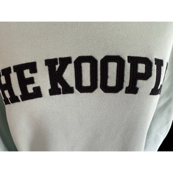 The Kooples Sea Green Varsity Logo Sweatshirt – Size 2 (MSRP $240) - Picture 8 of 10